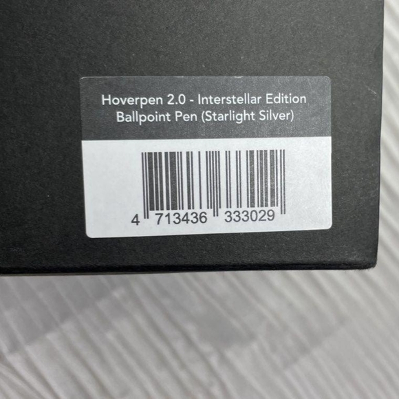 Hoverpen 2.0 Interstellar Edition Starlight Silver Ballpoint Pen Set with Stand - Picture 2 of 12